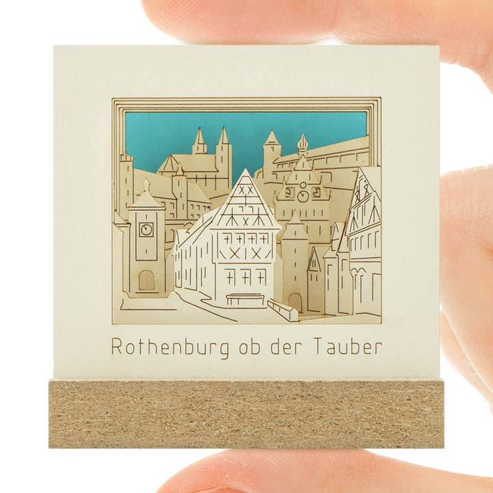 Rothenburg ob der Tauber-Silhoubox M – Geschenkartikel für den Großhandel von SILHOUBOX