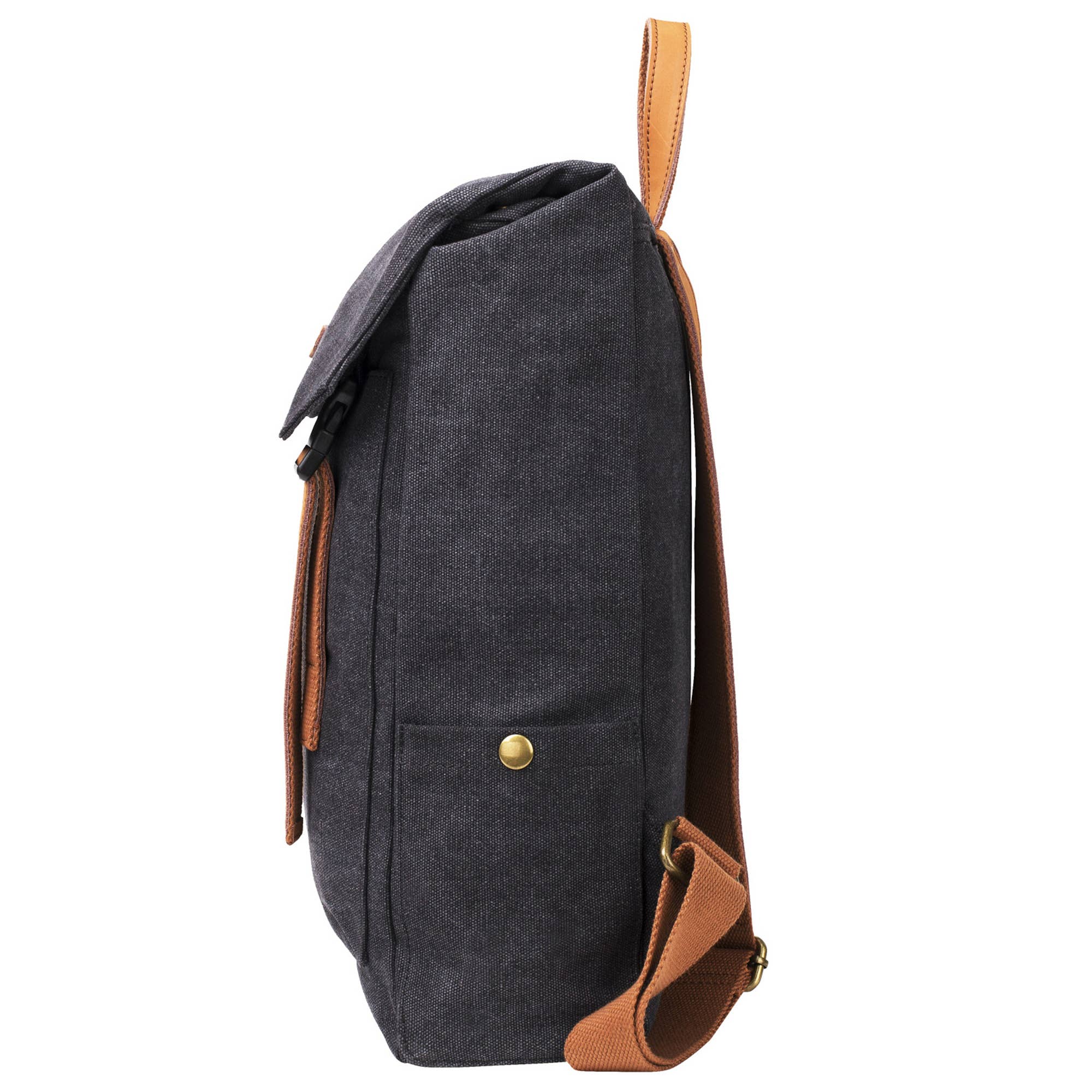 ZEDE PARIS – Großhandel Rucksack – Damen – Quai de la Gare (XL) - Rucksack aus Leinen und Leder15
