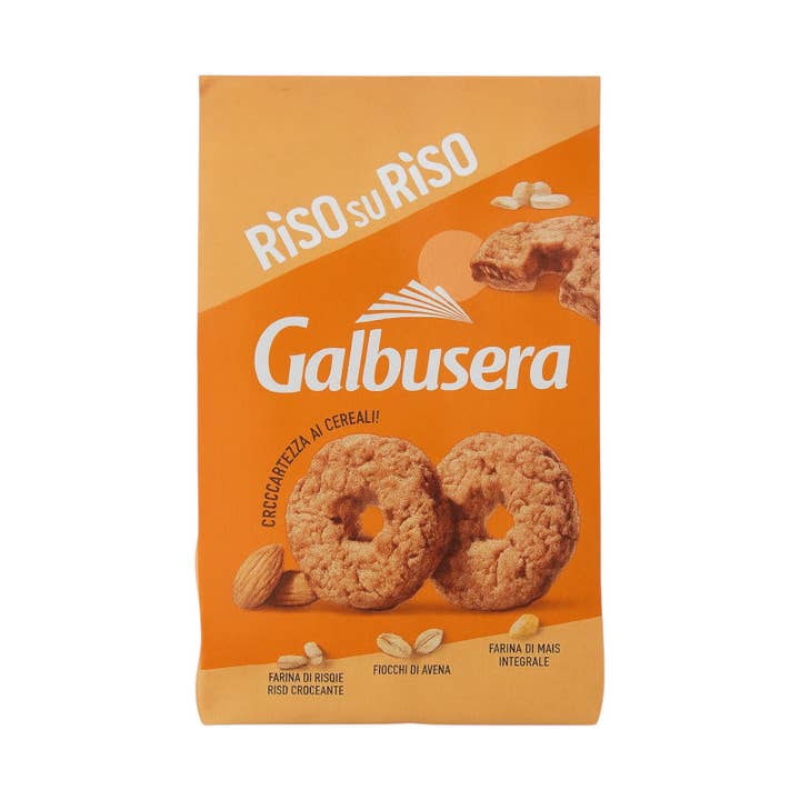 Galbusera Riso su Riso Cereal Biscuits 290g for wholesale by Made in eatalia