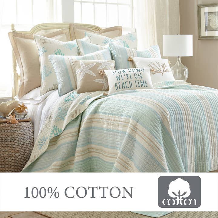 Spa Stone Harbor Quilt Set for wholesale on Faire