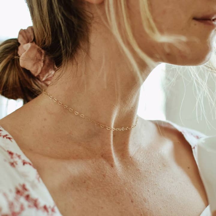 Heart to Heart Necklace for wholesale by Collective Hearts