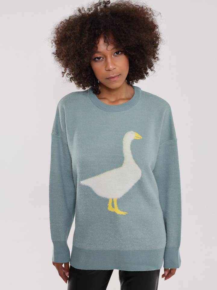 KNIT SWEATER WITH EMBRIYOLLED for wholesale by Cloth Cube