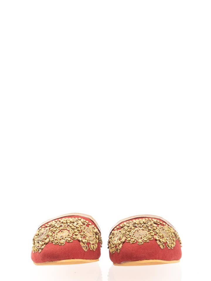 SAACHI - Wholesale Mules - Women's - Marsala Anti Gold Mules3