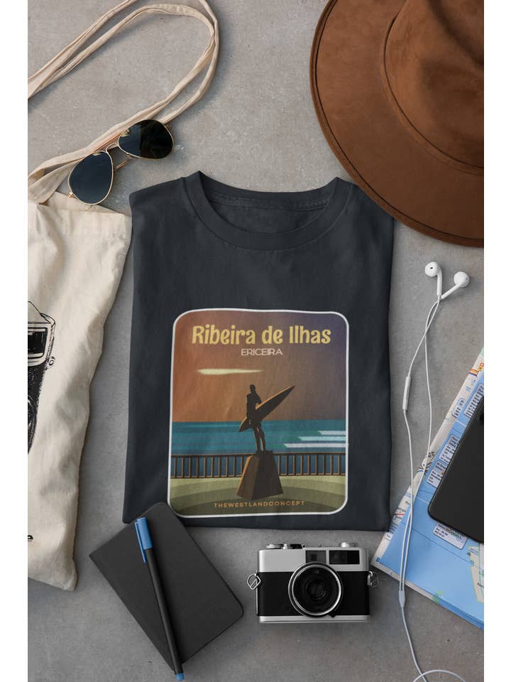 The Westland Concept - Wholesale Screen Printed T-Shirt - Women's - Tee Ribeira de Ilhas1