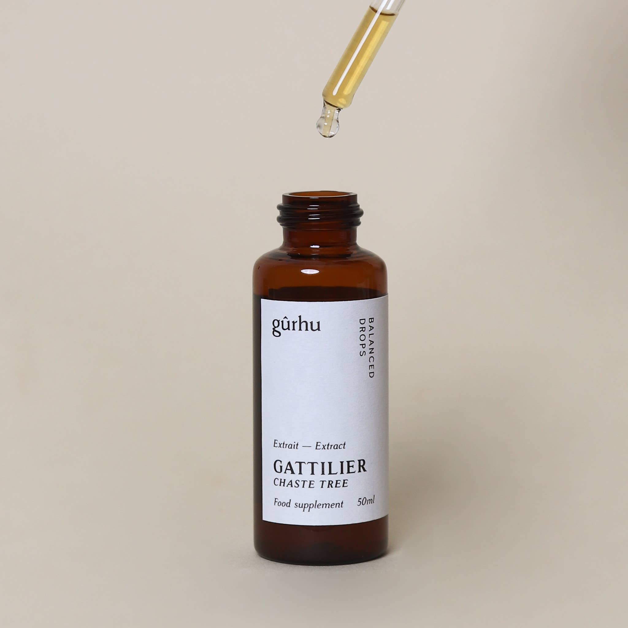 Gûrhu - Wholesale Oral Supplement/Vitamin - Chaste Tree Extract - Balanced drops1