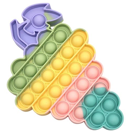Multi Color Graps Bubble Push Pop Sensory Fidget Toy for wholesale on Faire