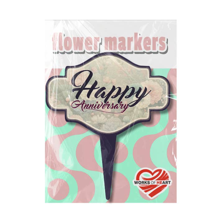 Flower Pot Markers - Greetings for wholesale by Works of Heart