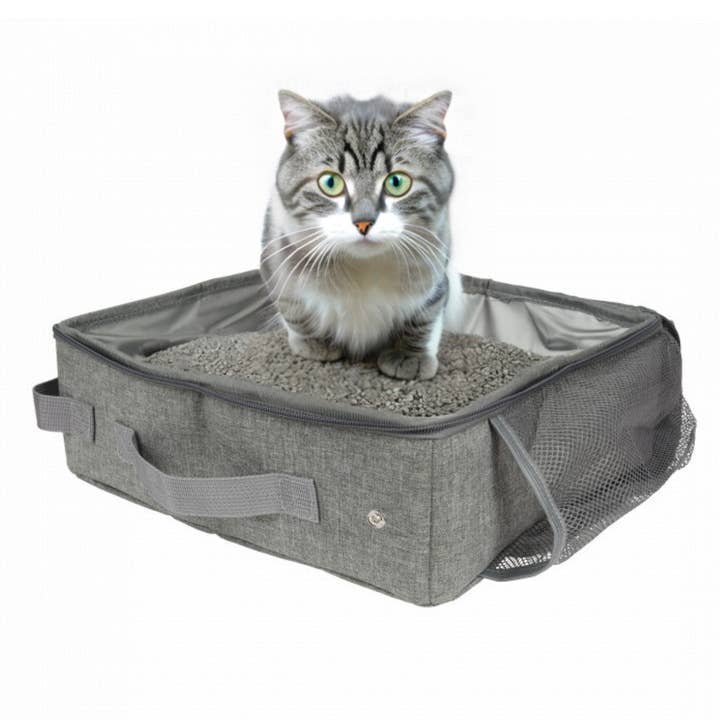 Foldable Litter Box - 45X45X15 Cm - Waterproof for wholesale by De Blaffende Kat