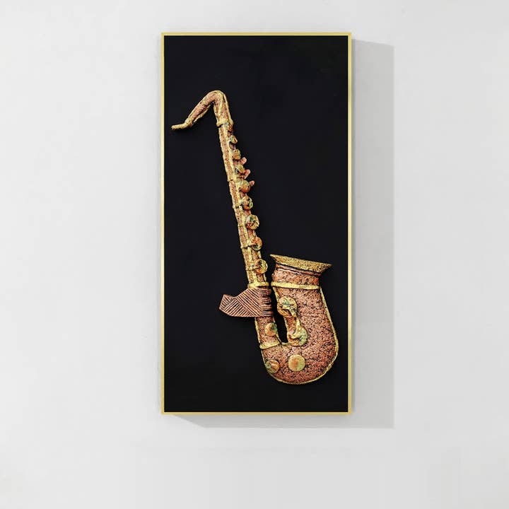 Scultura da Parete Sax per la vendita all'ingrosso da parte di Addo Sculptures