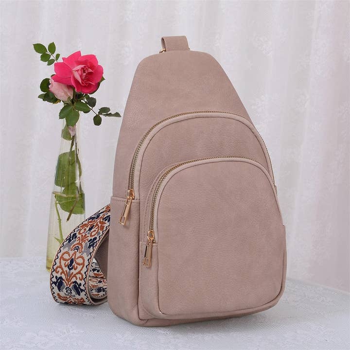 MiMi Wholesale - Wholesale Crossbody Bag - Women's - Zara Zipper Crossbody Bag with Boho Strap3