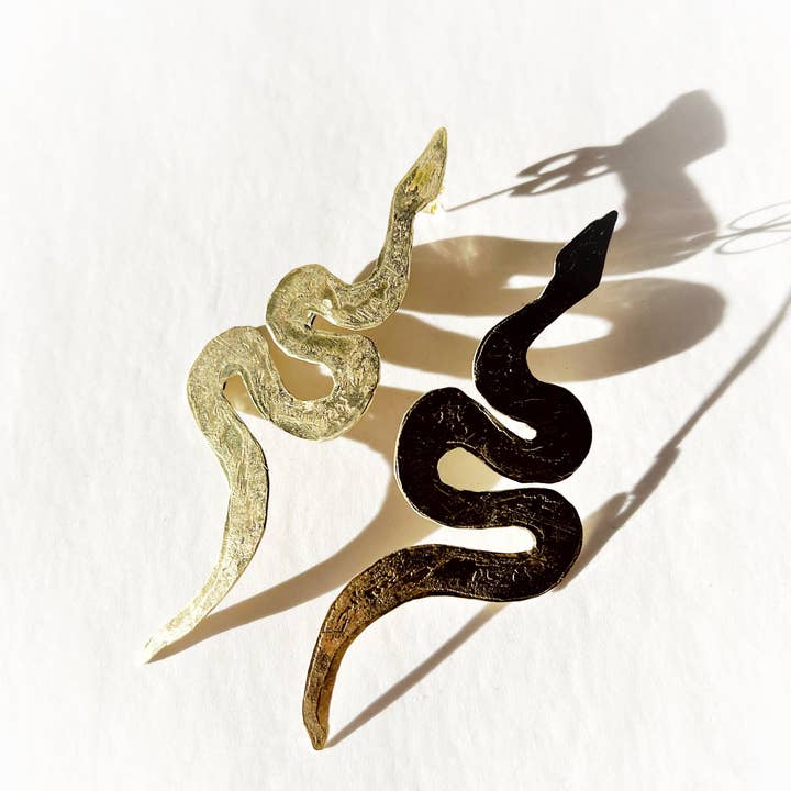 storm + stress - Wholesale Dangle Earrings - Amulets + Talismans Snake Earrings1