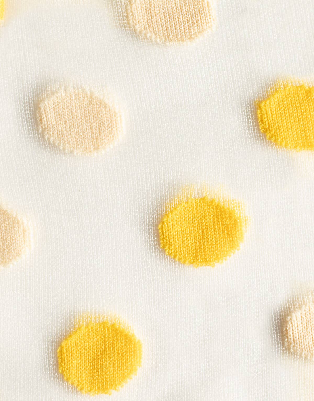 Honey  Polka Dots Socks, Transparent Socks - Large Comfort Band for wholesale on Faire2