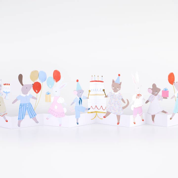 Meri Meri - Wholesale Birthday Card - Animal Friends Birthday Card1