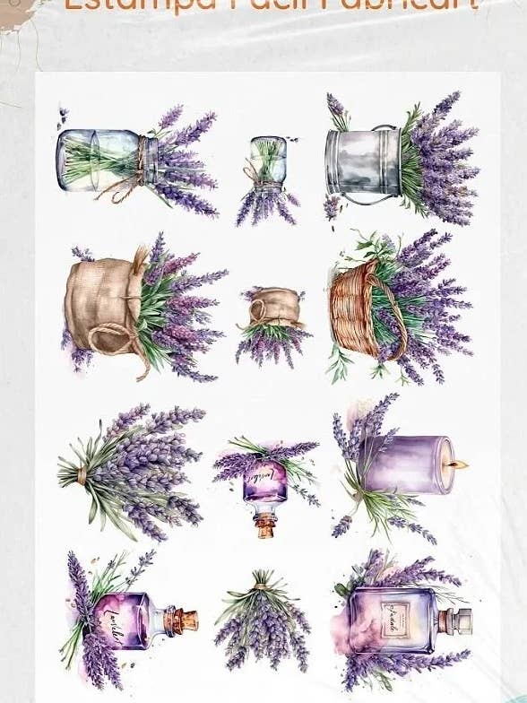 Lavender - Easy Print (A4) - For fabric for wholesale by Artiq Textiles