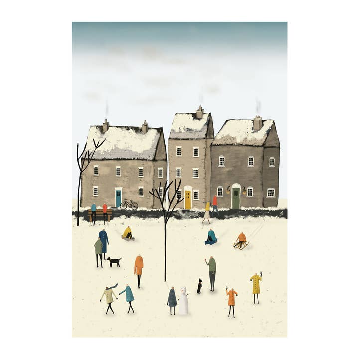 Frysande kul julkort för wholesale av Not at all Jack