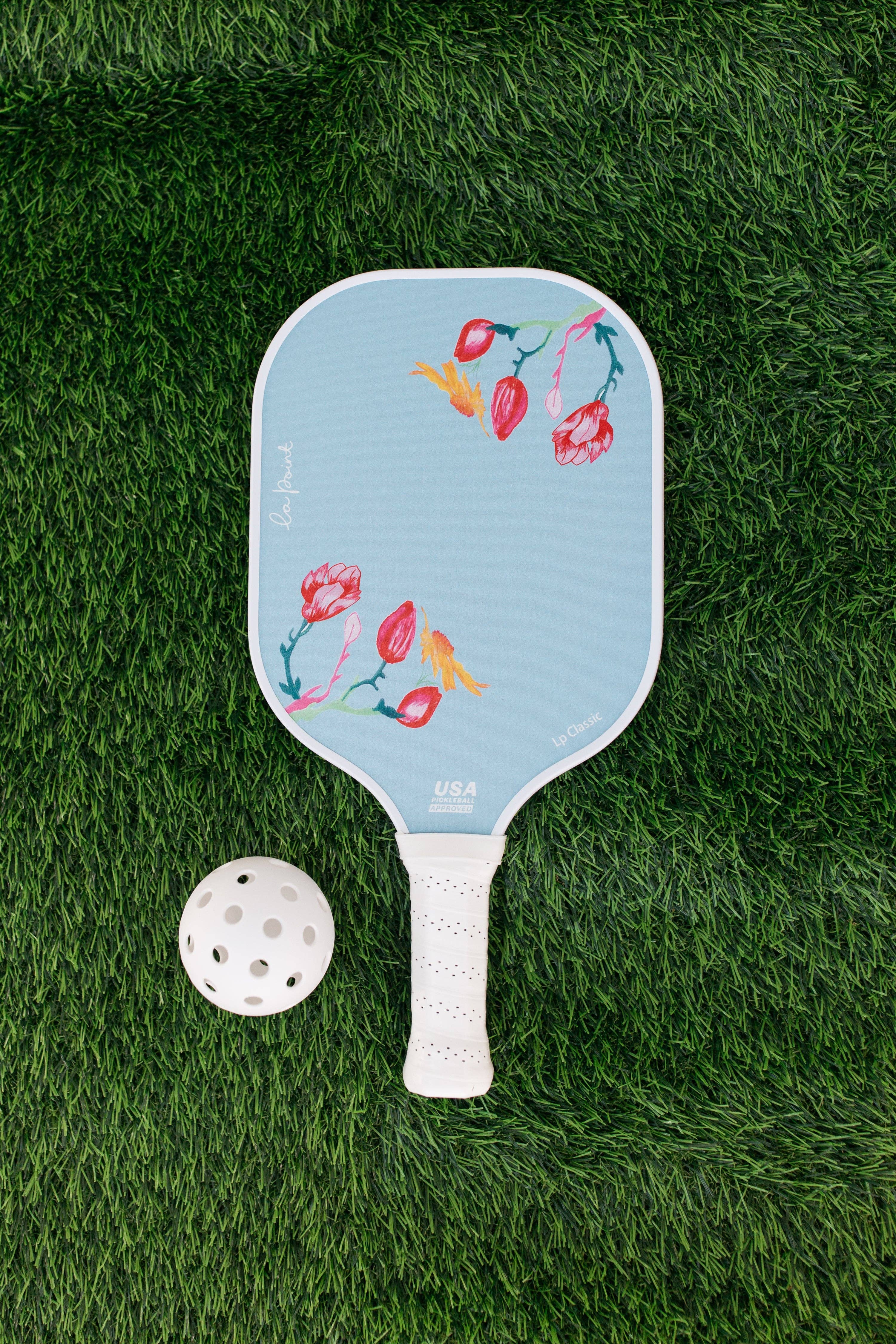 la point - Wholesale Sporting Accessories - la point + Fanm Mon sea glass pickleball paddle and cover1