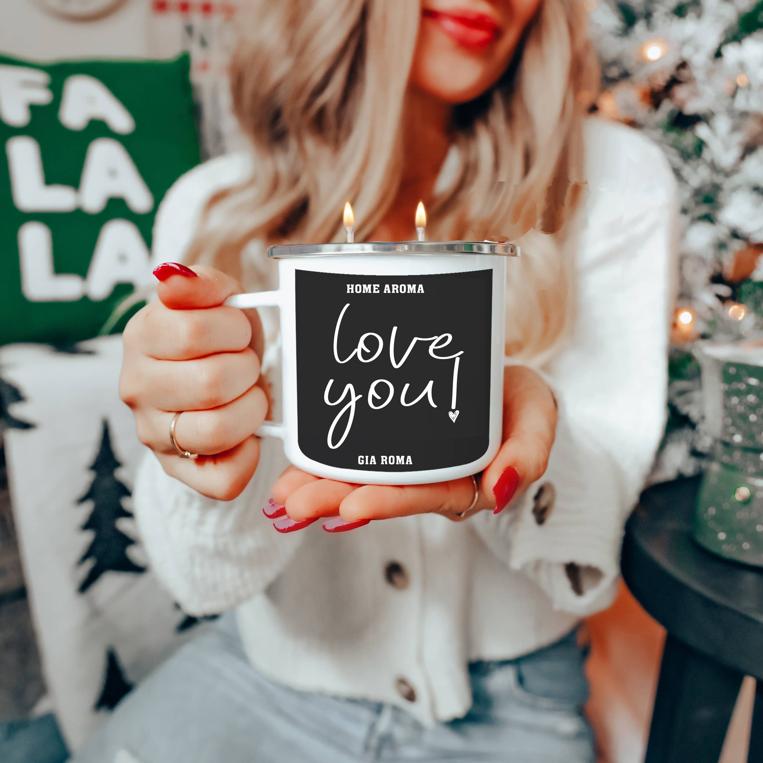 Gia Roma - Vendita all'ingrosso Candela in vasetto - Candele di San Valentino da 470 ml, regalo 'I Love You' per donne e uomini95