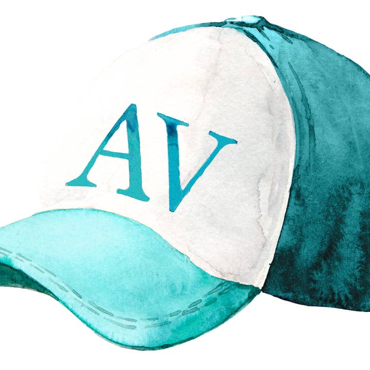Kramer Drive - Wholesale Stationery/Notecard Set - Avalon AV Hat Note Card