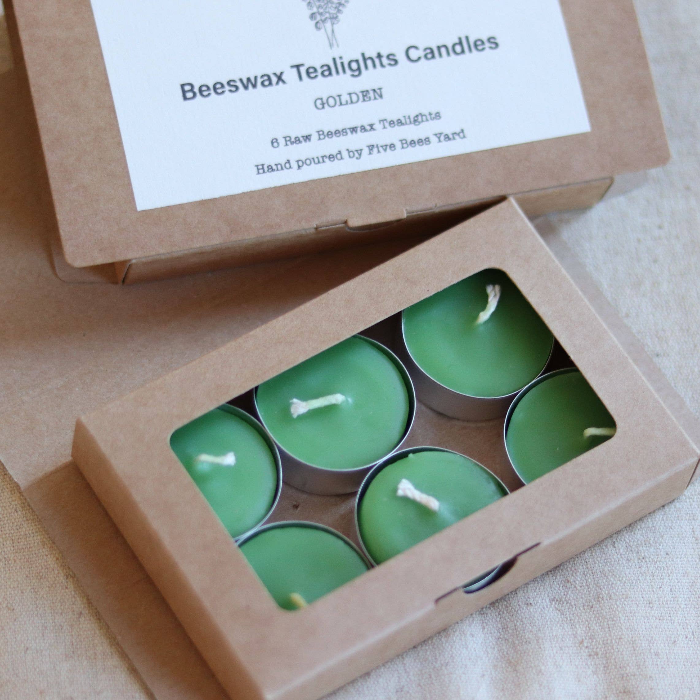 Five Bees Yard - Wholesale Theelichtjes - Theelicht Cadeauset | Verpakte Kaarsen | Set van Theelichtjes | Eco Kleurstoffen7
