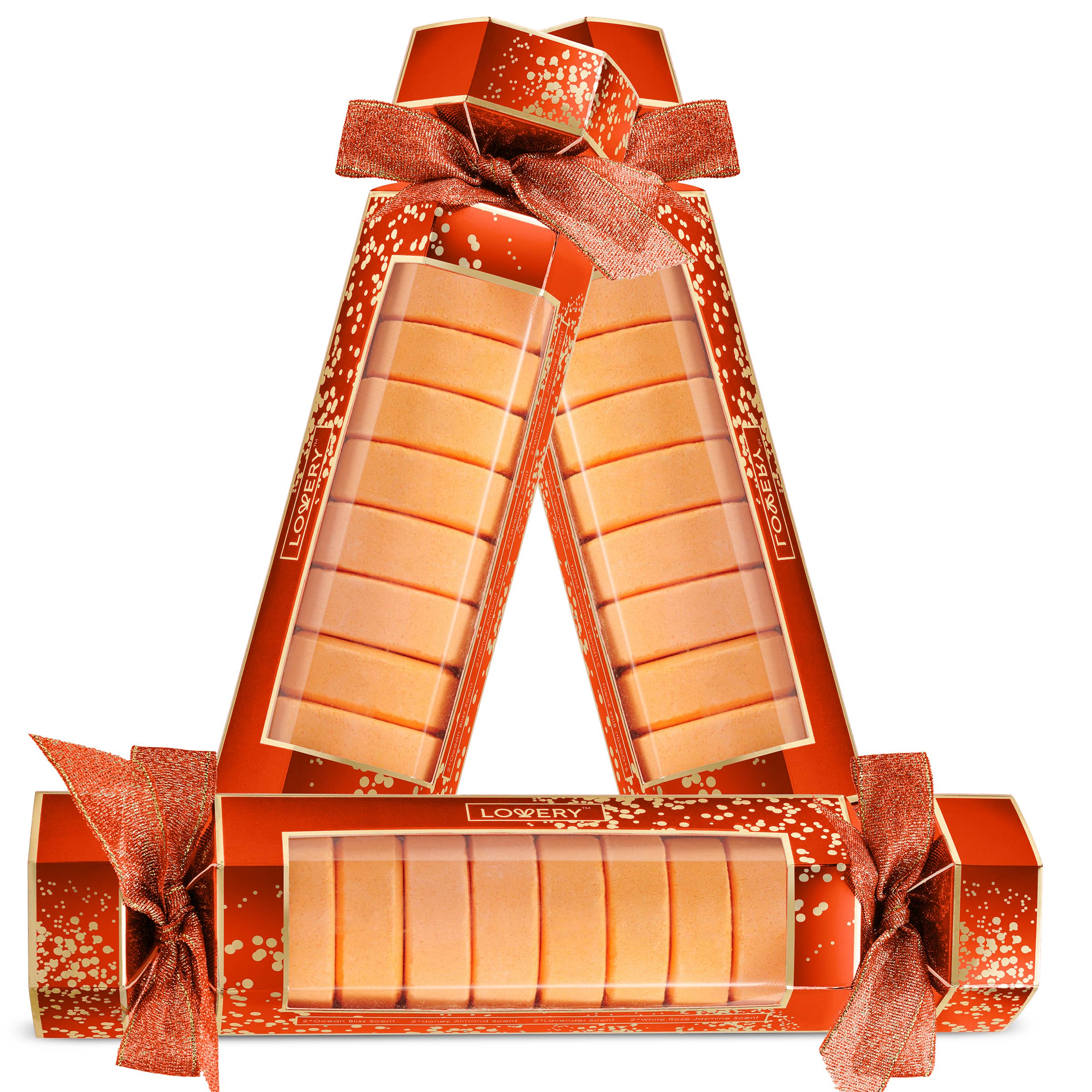 Lovery – wholesale Shower steamer/bomb – Shower Steamers in Orange, Watermelon, Mango & Grapefruit3