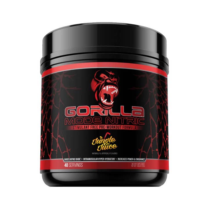 Campus Protein - Wholesale Oral Supplement/Vitamin - Gorilla Mind Gorilla Mode Nitric Stim-Free Pre-Workout13