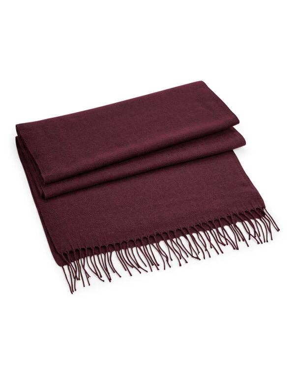 Wholesale Beechfield Classic Woven Scarf Unisex Luxury yarn
