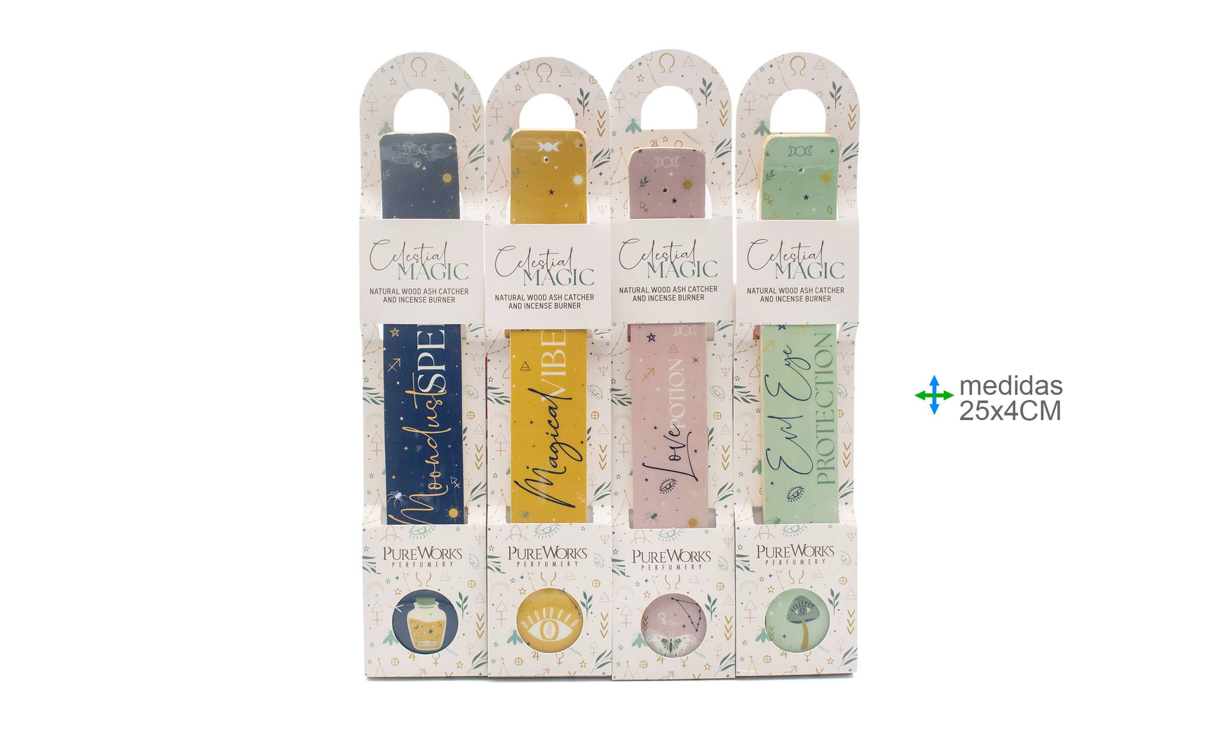 Esoterica Arte – Engroshandel Røgelse – P. Inc. Celestial Magic 25x4 cm (12 stk.)0