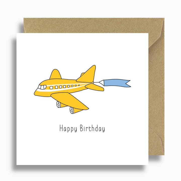 Cartão de Aniversário Avião por atacado de Lizzie Chancellor