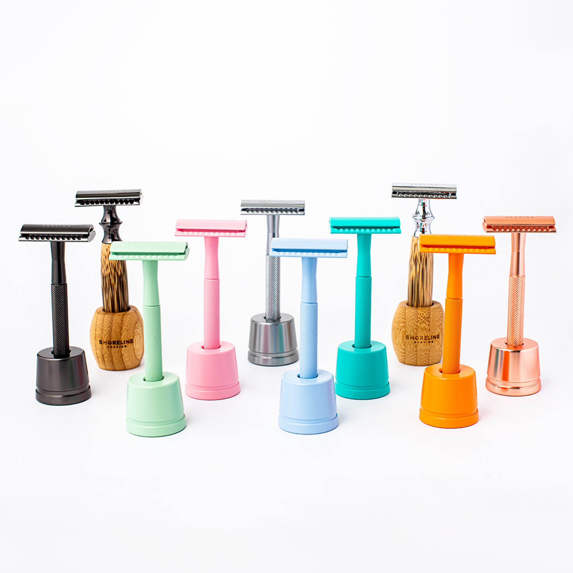 Shoreline Shaving - Wholesale Razor - Safety Razor Stands - Razor Holders - Non-Slip & Ventilated11