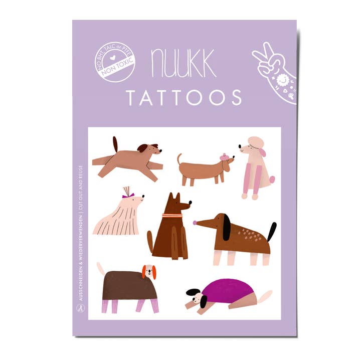 Kids Tattoos "Dog Crew" for wholesale by nuukk GmbH