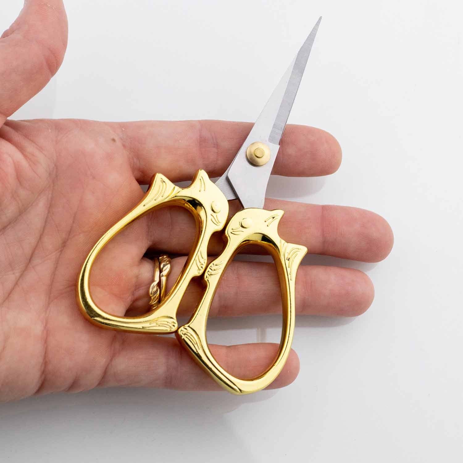 Twice Sheared Sheep - Wholesale Scissors - Golden Cat Embroidery Scissors4