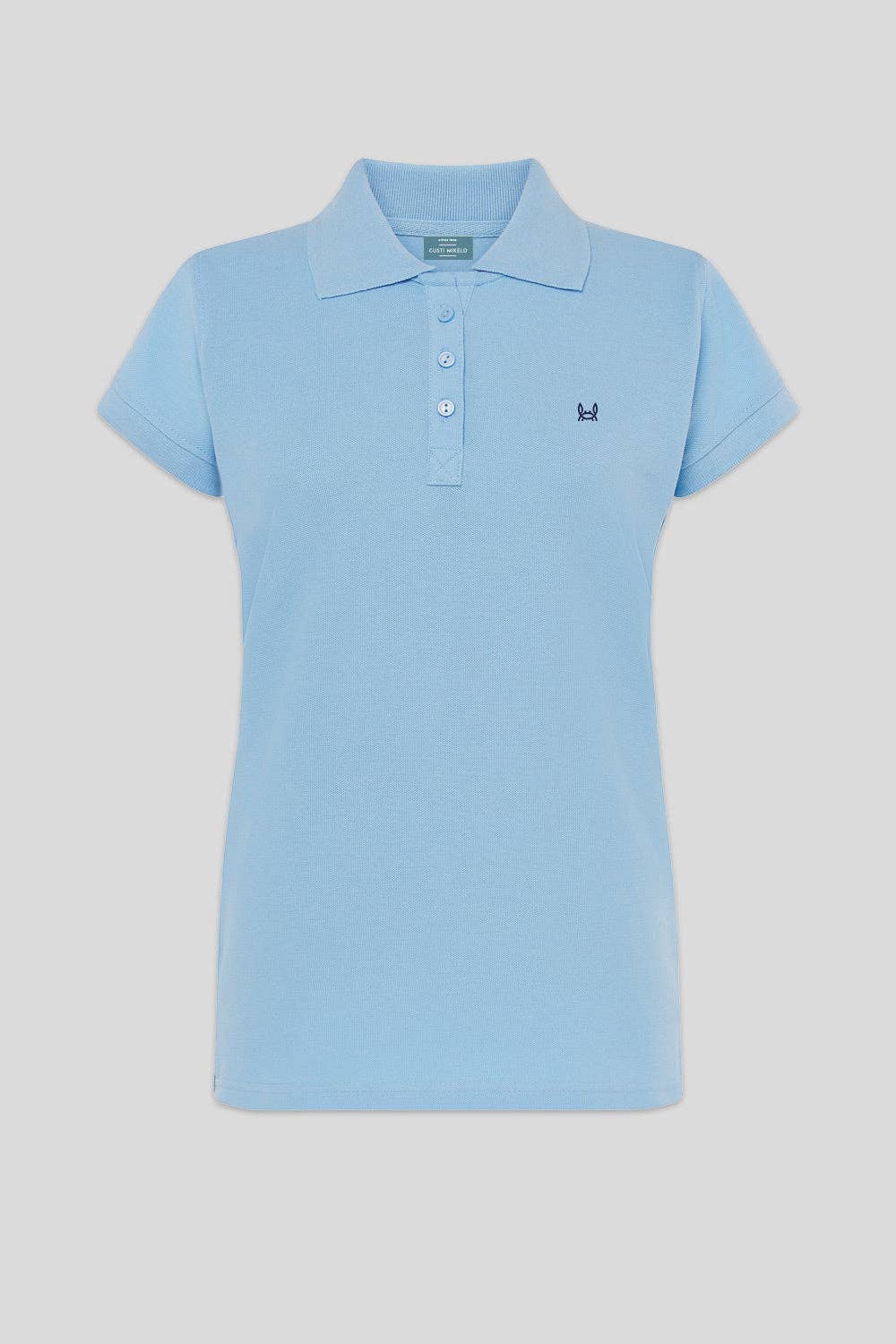 Custi Mikelo: Men's Clothing & Christmas Gifts - Wholesale Polo - Women's - Chica Celeste Polo1