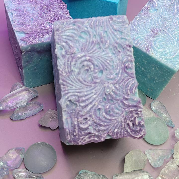 Bulkseife - Totes-Meer-Salz Peeling Spa-Seife - Meerglas für den Großhandel von Evolve Botanica