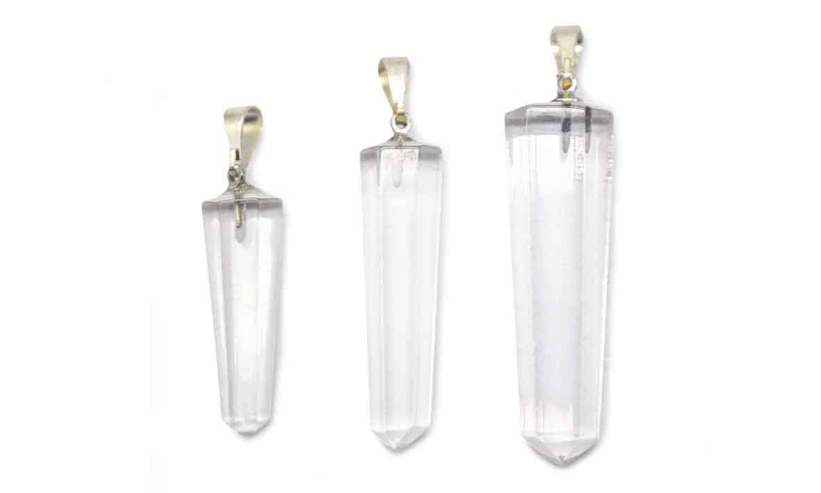 Esoterica Arte - Wholesale Spiritual Stone/Crystal - Pingente Glass Tip Vogel Crystal (6 units)0