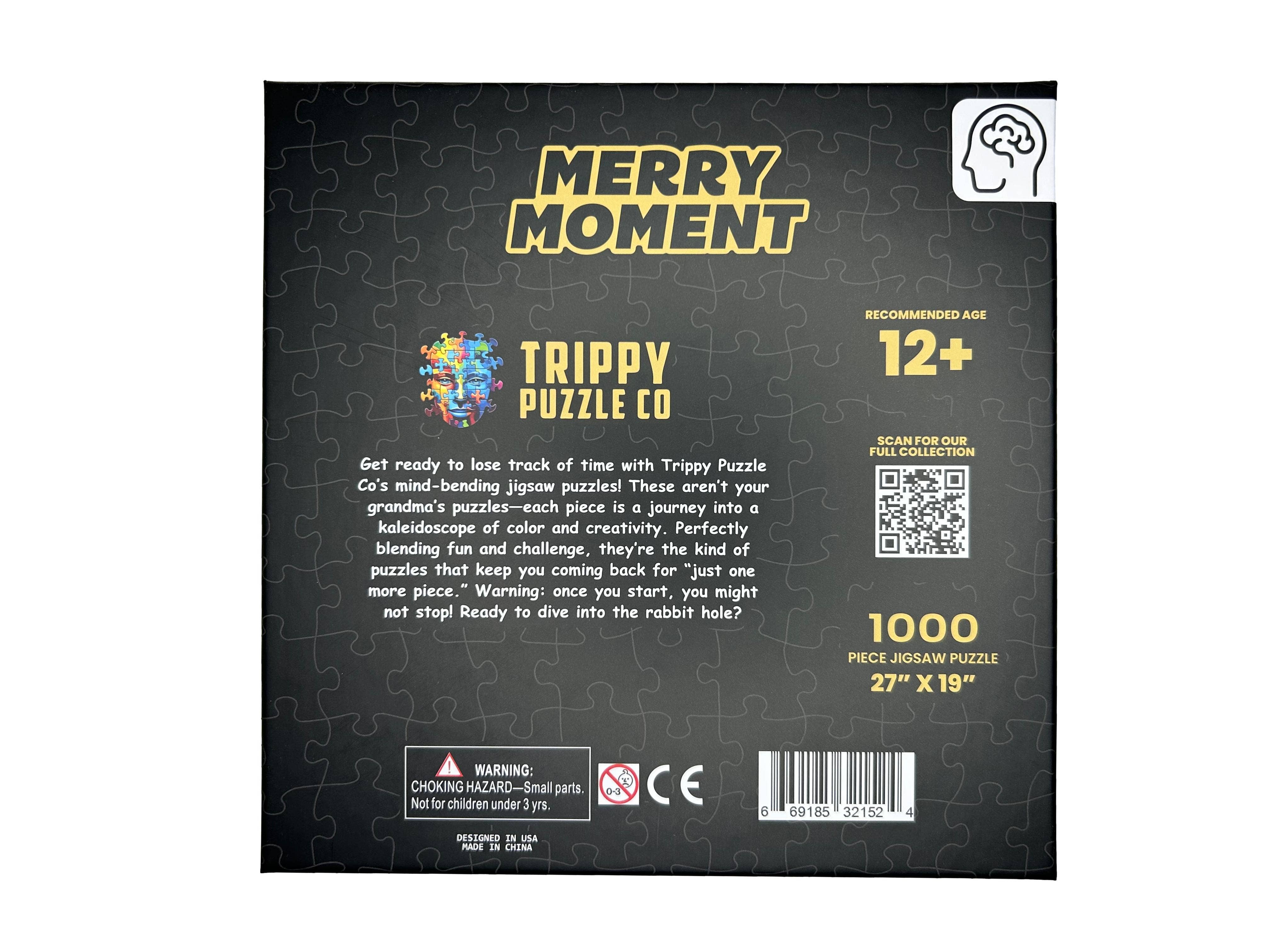 Trippy Puzzle Co - Wholesale Puzzle - Adult - Merry Moment Adult Classic Christmas Puzzle 1000PC3
