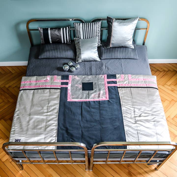 AR-DECO – wholesale Bedding blanket – Frank Lloyd Wright Art Deco Plaid2