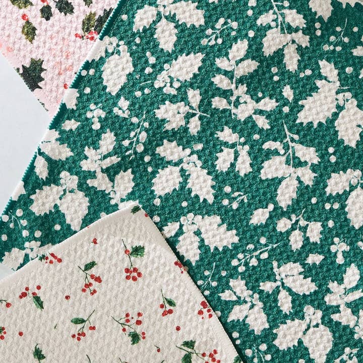 Geometry - Wholesale Dishcloth - Hollyday Dishcloth Set1