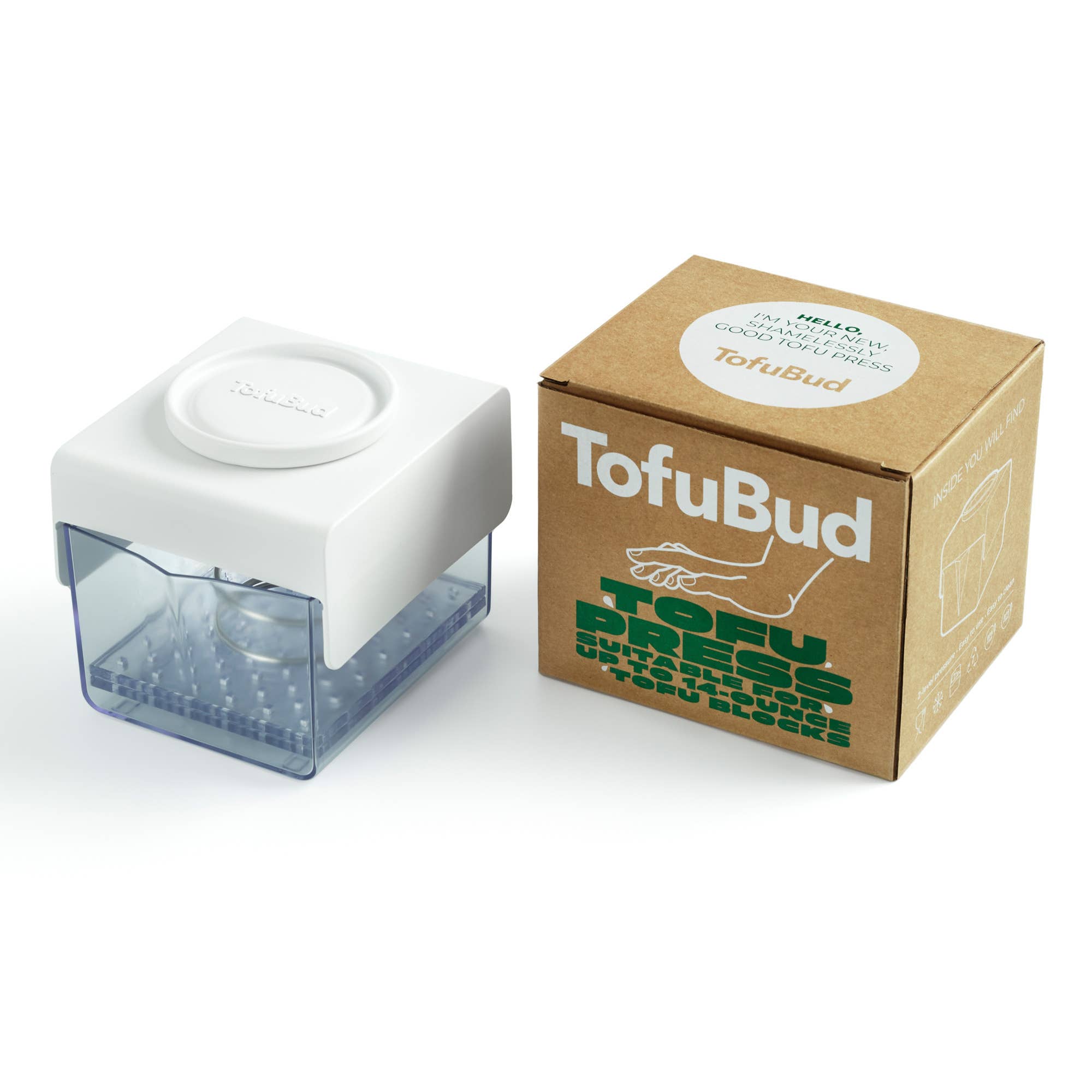 TofuBud - Venta al por mayor Utensilio/dispositivo de cocina - Prensa para tofu TofuBud - Prensador para tofu firme o extra firme9