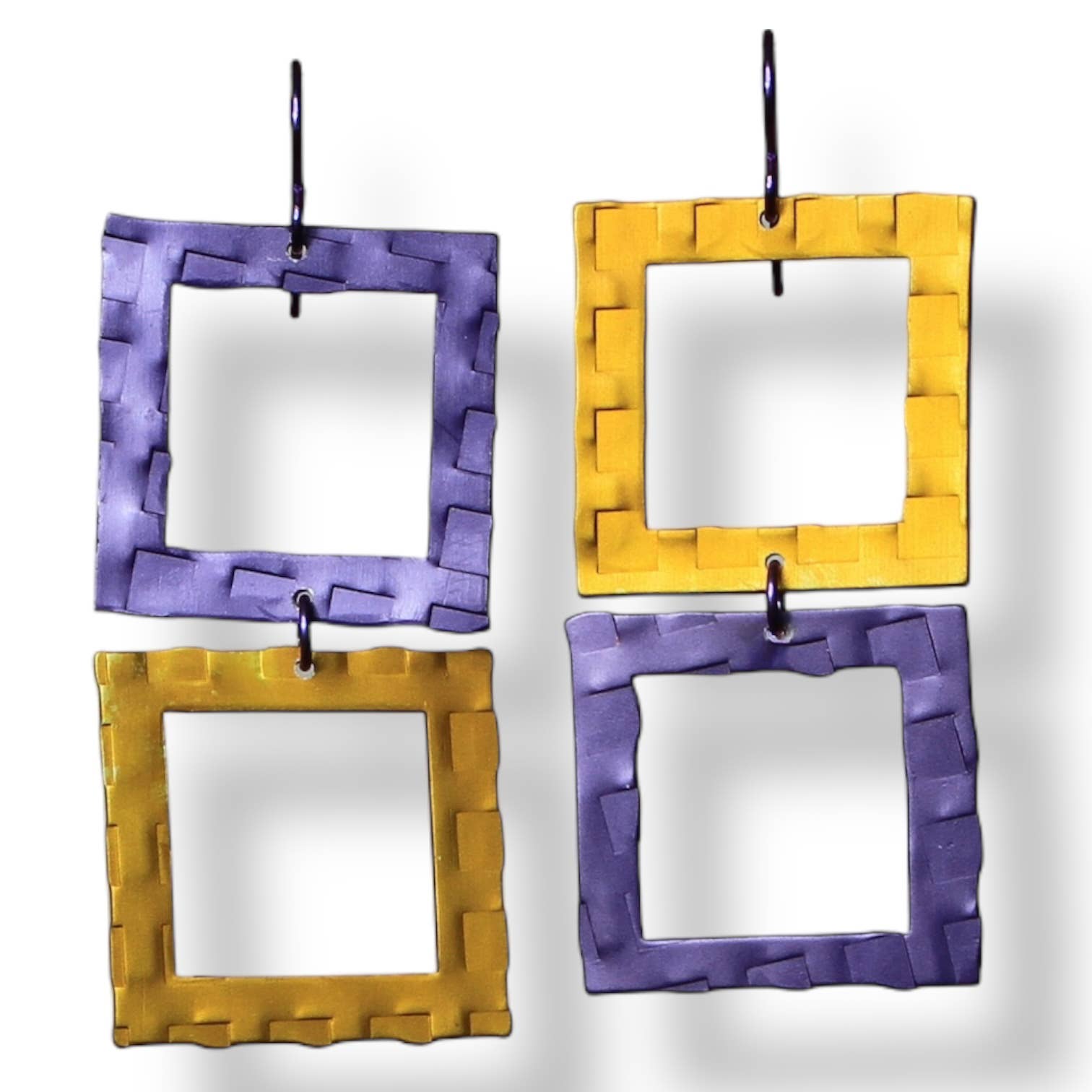 Q3 Art Inc. - Venta al por mayor Pendientes colgantes - Pendientes Cuadrados Surtidos3