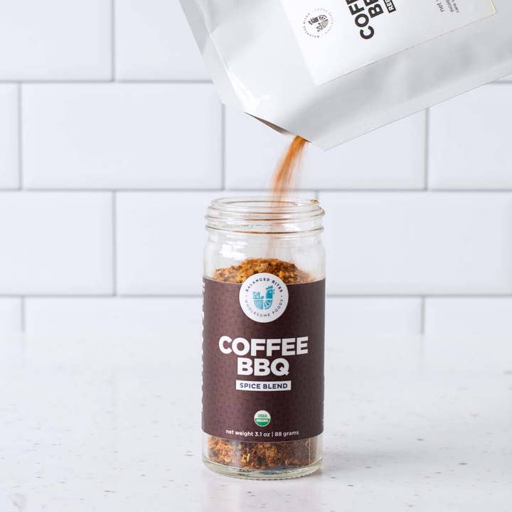 Mélange d'épices BBQ COFFEE pour la vente par Balanced Bites
