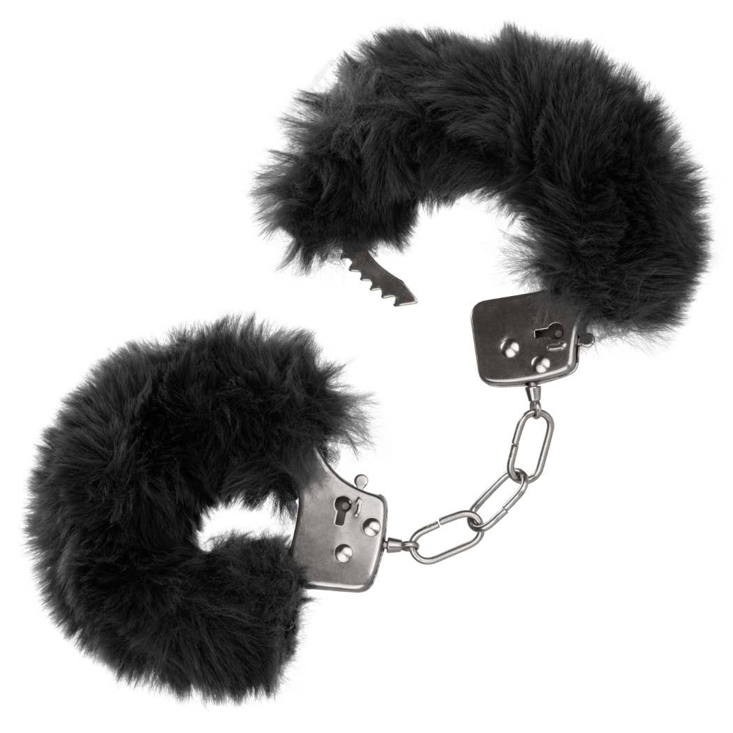 CalExotics - Wholesale Sex Toy - Ultra Fluffy Furry Cuffs - Black6