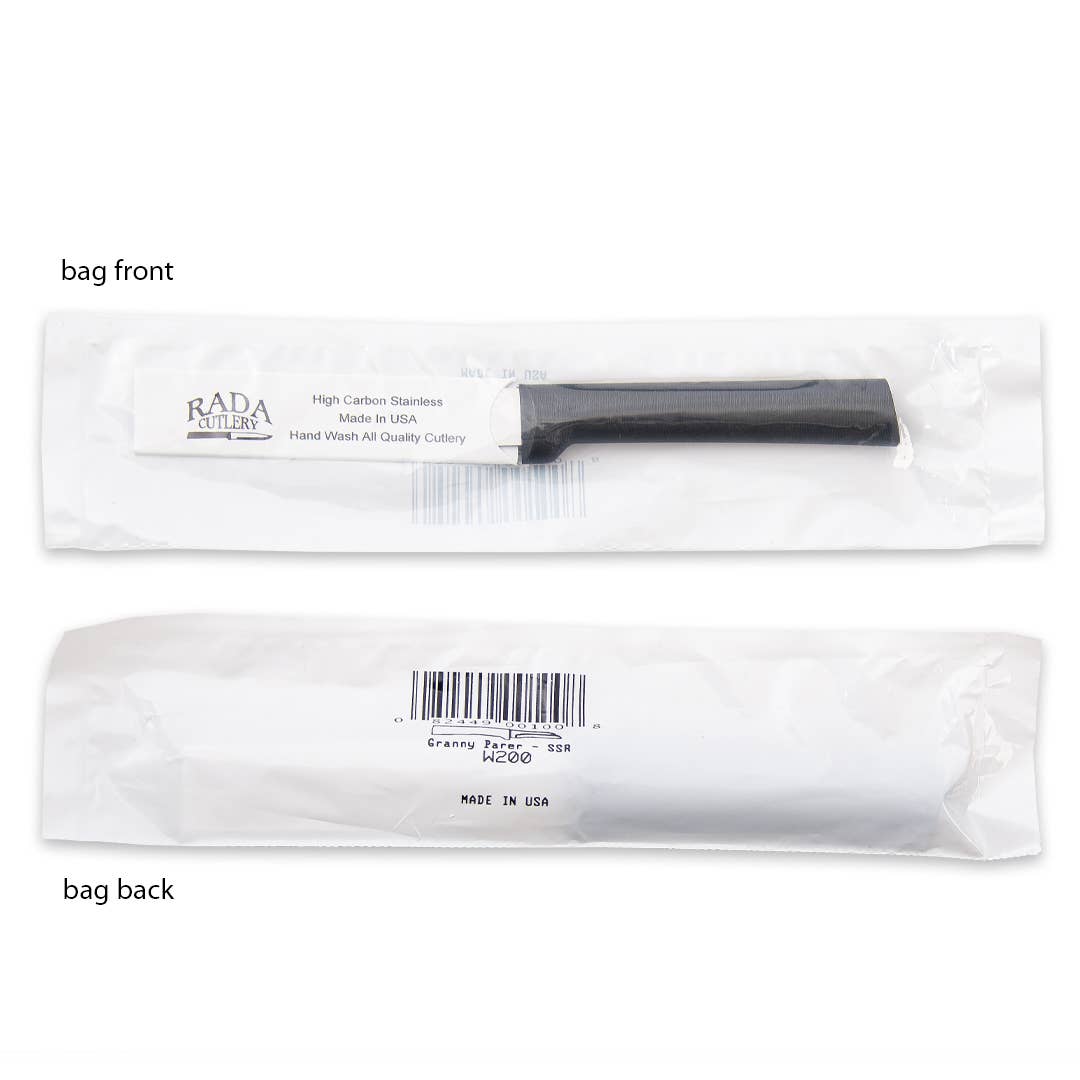 Rada Cutlery - Wholesale Kitchen/Utility Knife - Black Granny Paring Knife3