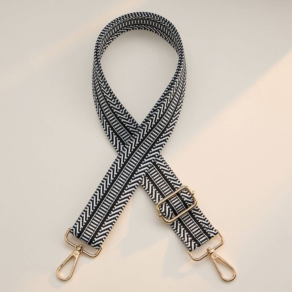 Sensibling Corp. – Großhandel Umhängetasche - Damen – Tragetasche mit Chevron-Muster und Schulterriemen für Becherhalter4