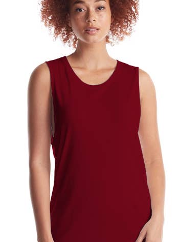 Ladies Bamboo Muscle Tank Top for wholesale by JERICO