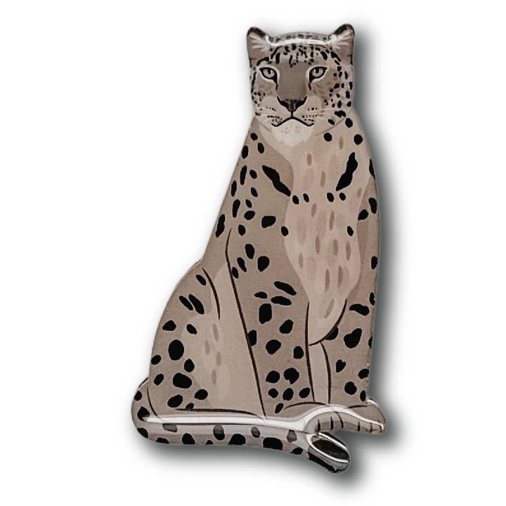Spilla con leopardo delle nevi (II) per la vendita all'ingrosso da parte di Selatan