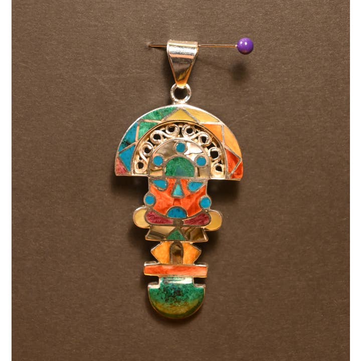 Tumi Hanger Zilver 950 voor wholesale door Sinchi Warmi