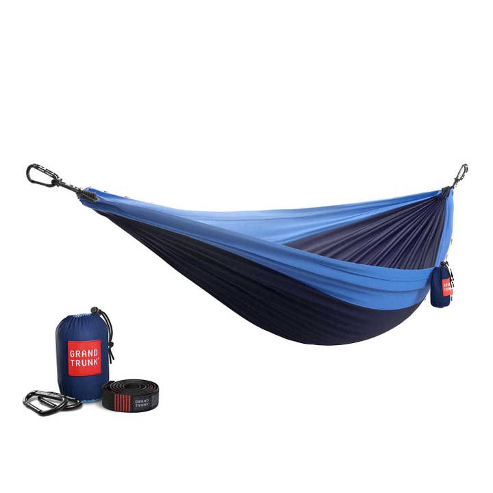 Double Deluxe Hammock w/Straps for wholesale by Grand Trunk