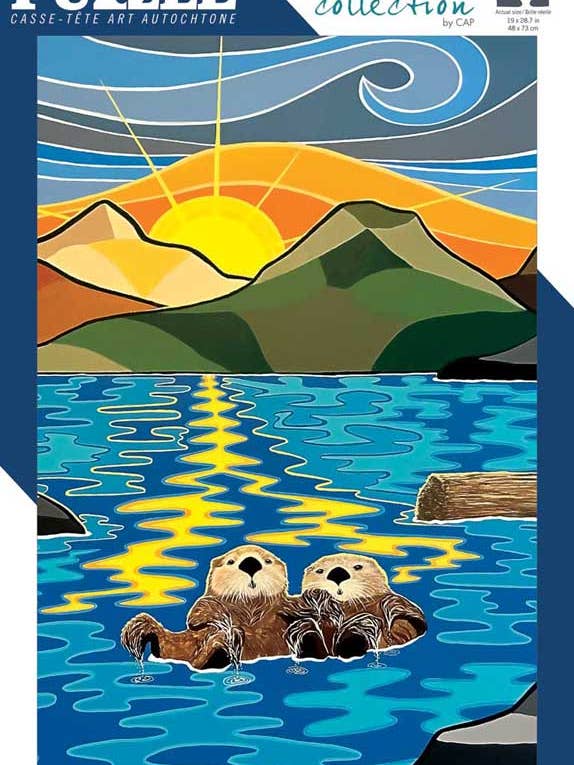 It's A Real Thing 1000-piece Puzzle for wholesale by Indigenous Puzzles and Art