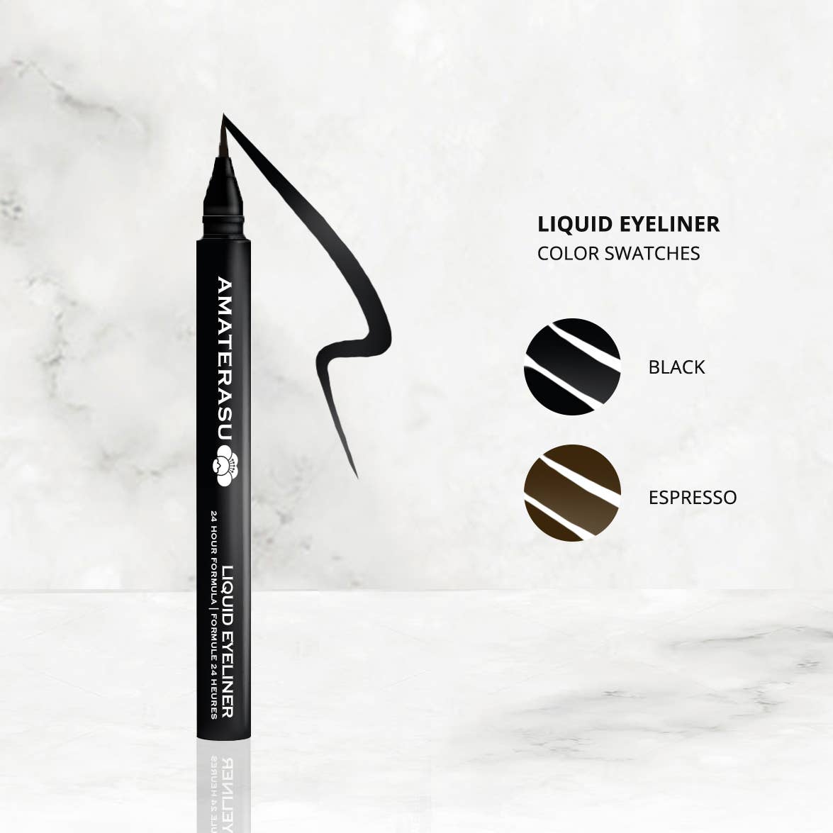 Amaterasu Beauty - Wholesale Eyeliner/Pencil - 24 hour Clean Smudgeproof Liquid Eyeliner0