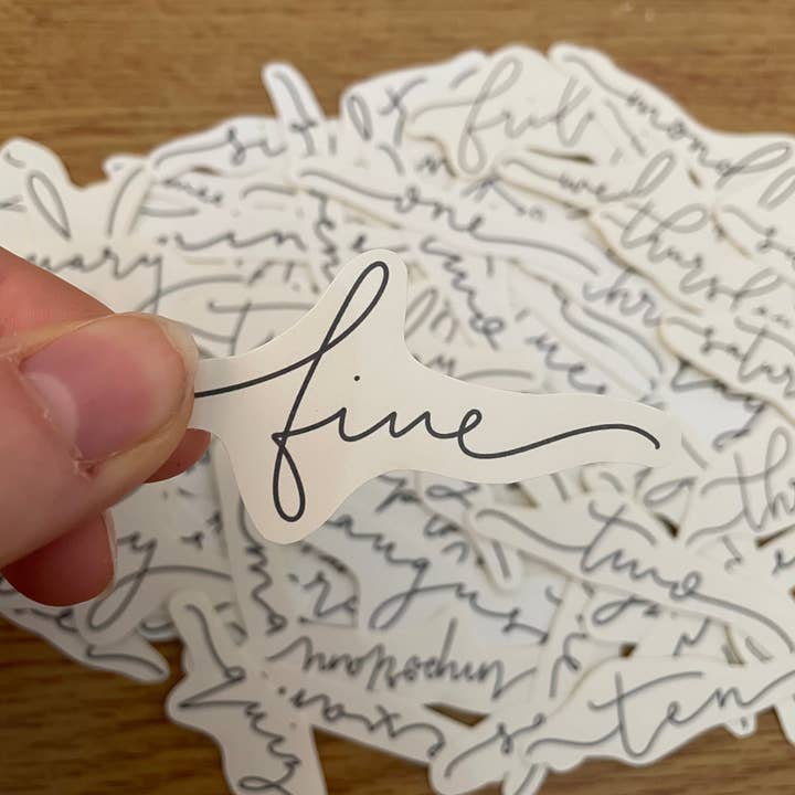 Journal stickers for wholesale by APierceArt